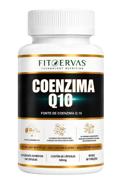Coenzima Q10 — 60 Cápsulas