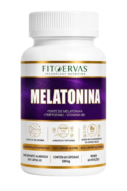 Melatonina — 60 Cápsulas