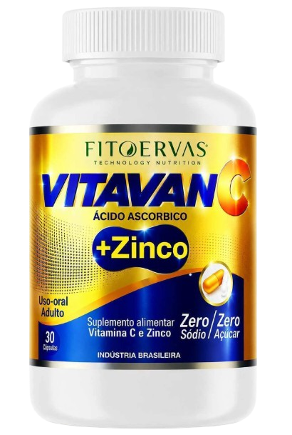 Vitavan C + Zinco — 30 Cápsulas
