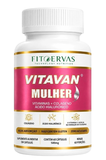 Vitavan Mulher — Multivitamínico Feminino — 60 Cápsulas