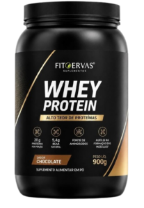 Whey Protein Concentrado Chocolate 20g de Proteína — 900g